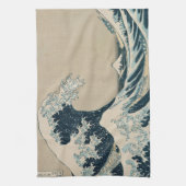 神奈川素晴らし沖の波 キッチンタオル (縦)