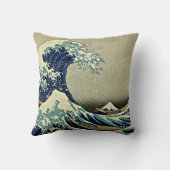 神奈川素晴らし沖の波 クッション (裏面)