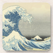 神奈川素晴らし沖の波 コースター (正面)