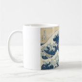 神奈川素晴らし沖の波 コーヒーマグカップ (左)