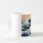 神奈川素晴らし沖の波 コーヒーマグカップ (正面左)