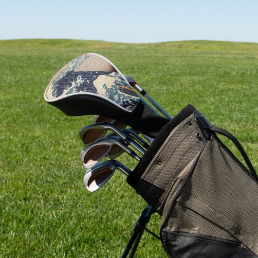 神奈川素晴らし沖の波 ゴルフヘッドカバー (インサイチュ)