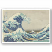 神奈川素晴らし沖の波 シール (正面)