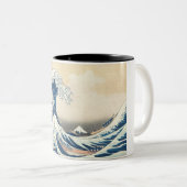 神奈川素晴らし沖の波 ツートーンマグカップ (正面右)