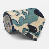 神奈川素晴らし沖の波 ネクタイ (ロール)