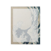 神奈川素晴らし沖の波 ノートパッド (回転)