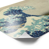 神奈川素晴らし沖の波 フォトプリント            (角)