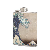 神奈川素晴らし沖の波 フラスク (左)