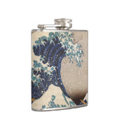 神奈川素晴らし沖の波 フラスク (右)