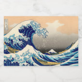 神奈川素晴らし沖の波 フードラベル (シングルラベル)