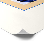 神奈川素晴らし沖の波 ポスター (角)