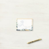 神奈川素晴らし沖の波 ポストイット (デスク上)