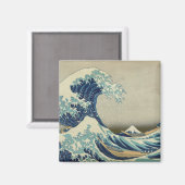 神奈川素晴らし沖の波 マグネット (正面/裏面)