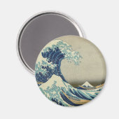神奈川素晴らし沖の波 マグネット (正面/裏面)