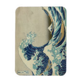 神奈川素晴らし沖の波 マグネット (縦)