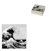 神奈川素晴らし沖の波 ラバースタンプ (押印)