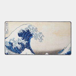 神奈川素晴らし沖の波 – ヴィンテージ日本の デスクマット