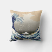 神奈川素晴らし沖の波 |北斎 | クッション (裏面)