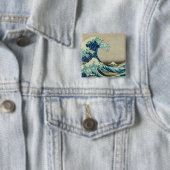 神奈川素晴らし沖の波 缶バッジ (インサイチュ)