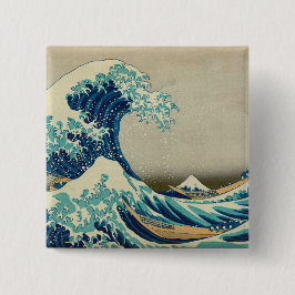 神奈川素晴らし沖の波 缶バッジ