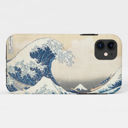 神奈川素晴らし沖の波 Case-Mate iPhoneケース (裏面(横))