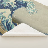 神奈川素晴らし沖浪浦の波 シェルパブランケット (3/4)