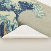 神奈川素晴らし沖浪浦の波 シェルパブランケット (3/4)