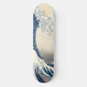 神奈川素晴らし浮世絵の波日本の スケートボード (正面)