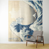 神奈川素晴らし浮世絵の波日本の タペストリー (インサイチュ)