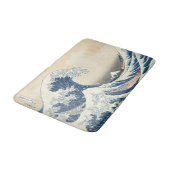 神奈川素晴らし浮世絵の波日本の バスマット (アングル)