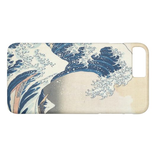 神奈川素晴らし浮世絵の波日本の Case-Mate iPhoneケース (裏面(横))