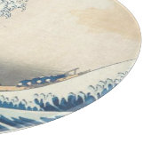 神奈川素晴らし浮世絵ガラスの日本の波 カッティングボード (角)