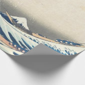 神奈川素晴らし浮世絵日本のの波 ラッピングペーパー (角)