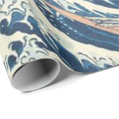 神奈川素晴らし浮世絵日本のの波 ラッピングペーパー (ロールコーナー)