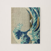 神奈川素晴らし美術の波日本の動/日本 ジグソーパズル (縦)