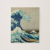 神奈川素晴らし美術の波日本の動/日本 ジグソーパズル (縦)