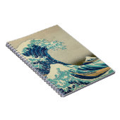 神奈川素晴らし美術の波日本の動/日本 ノートブック (右側)