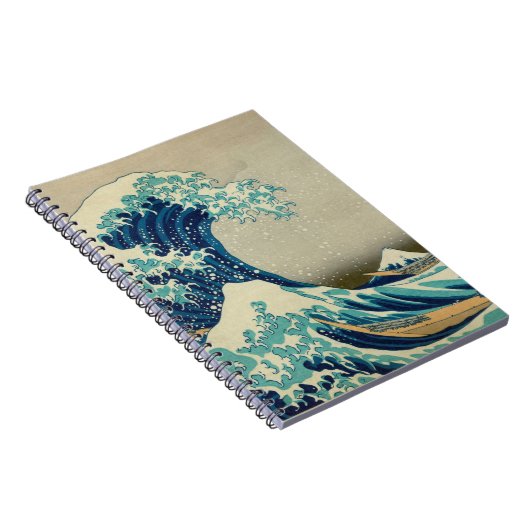 神奈川素晴らし美術の波日本の動/日本 ノートブック (右側)