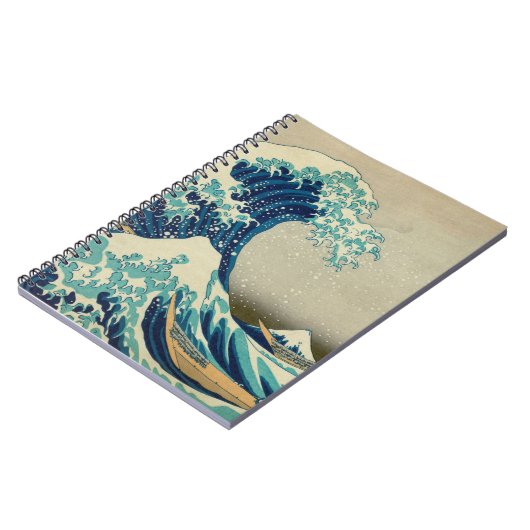 神奈川素晴らし美術の波日本の動/日本 ノートブック (左側)