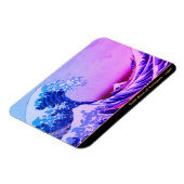 神奈川素晴らし美術の波日本の動/日本 マグネット (左側)