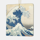 神奈川素晴らし美術日本の北斎の波 セラミックオーナメント (左)