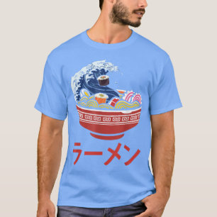 神奈川素晴らし麺のラーメン日本の波川 Tシャツ