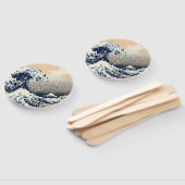 神奈川素晴らし8ビットピクセルアートの波 ハンドファン (組立なし)