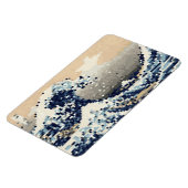 神奈川素晴らし8ビットピクセルアートの波 マグネット (左側)