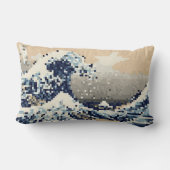 神奈川素晴らし8ビットピクセルアートの波 ランバークッション (裏面)