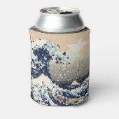 神奈川素晴らし8ビットピクセルアートの波 缶クーラー (缶裏面)