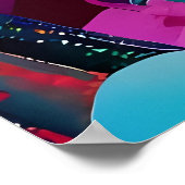 神奈川芸術の盆栽VAPWAVE ポスター (角)