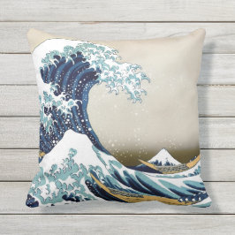 神奈川高品質素晴らし屋外の波 クッション