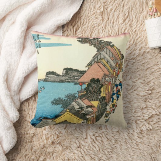 神奈川 クッション (ブランケット)