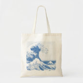 神奈川(神奈川沖浪裏)を離れた素晴らしい波 トートバッグ (正面)